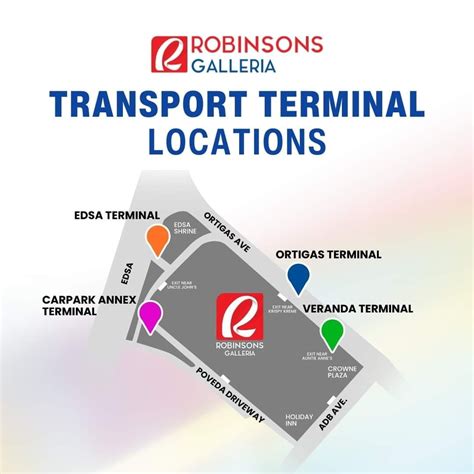 robinson galleria prc|Robinsons Galleria Location Map .
